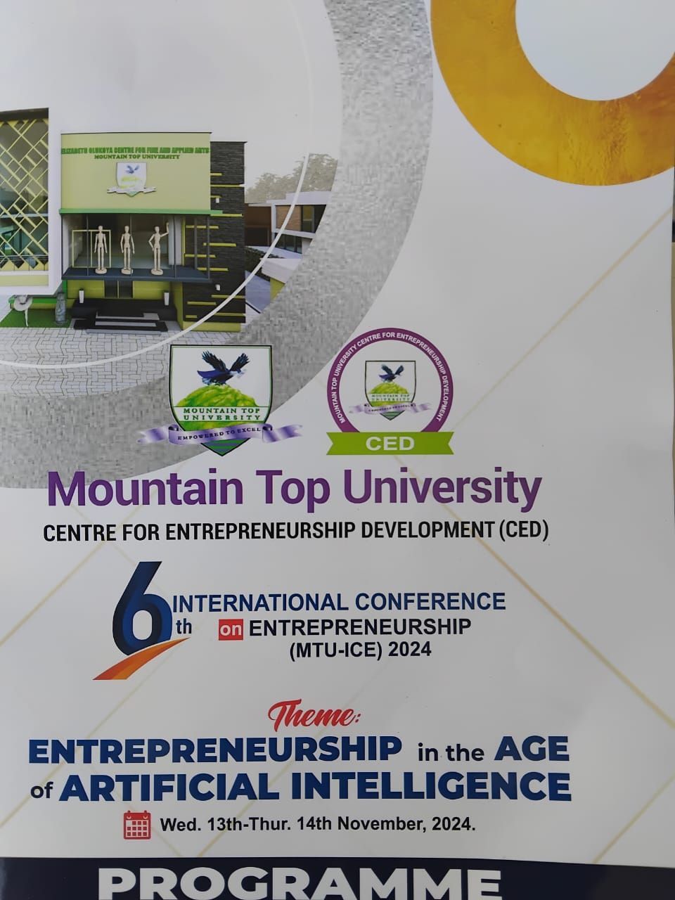 Event at Mountain Top University