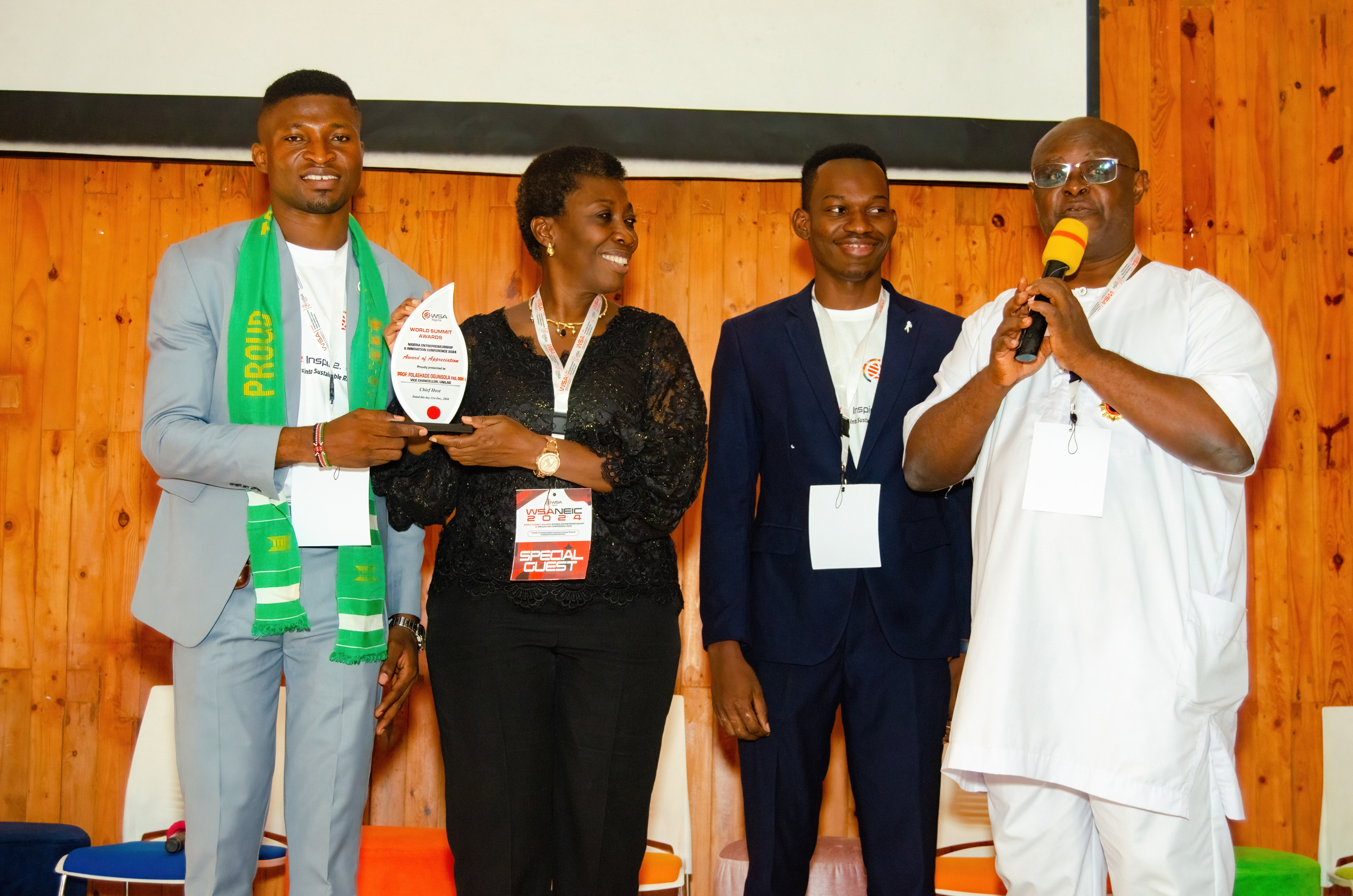 With Deputy Vice-Chancellor Prof. Ayodele Atsenuwa
