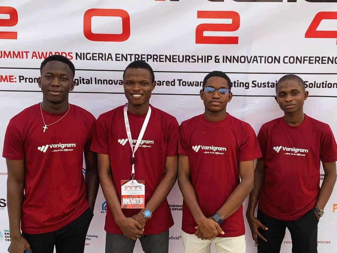 Varsigram - 2nd place winners, WSA UNILAG Innovation Pitch 2024